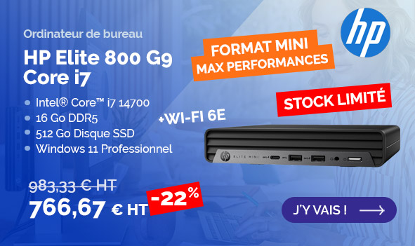 Promotion HP Elite 800 G9- i7