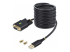 StarTech.com Adaptateur USB vers Série Null Modem de 3m, RS232, FTDI - Angle droit