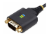 StarTech.com 6.6ft (2m) USB to Serial Adapter Cable, COM Retention, RS232 - Gros plan