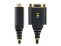 StarTech.com 1ft/30cm USB to Null Modem Serial Adapter Cable, FTDI, RS232 - De face