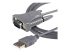 StarTech.com Câble Adaptateur USB vers Port Série DB9 - Gros plan
