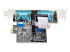 StarTech.com 2-Port Serial PCIe Card, Dual-Port RS232/RS422/RS485 Card - Côté droit