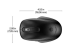 HP 515 - Souris - taille complète, rechargeable ultra-rapide - De face