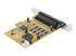 StarTech.com Carte PCI Express à 8 Ports Série RS232 - Top