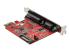 StarTech.com Carte PCIe avec Port Série/Parallèle - Top
