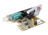 StarTech.com Carte Série PCI Express à 2 ports - Angle droit