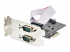 StarTech.com 2-Port Serial PCIe Card, Dual-Port RS232/RS422/RS485 Card - Angle gauche