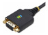 StarTech.com Adaptateur USB vers Série Null Modem de 3m, RS232, FTDI - Gros plan