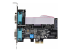 StarTech.com 2-Port Serial PCIe Card, Dual-Port RS232/RS422/RS485 Card - De face